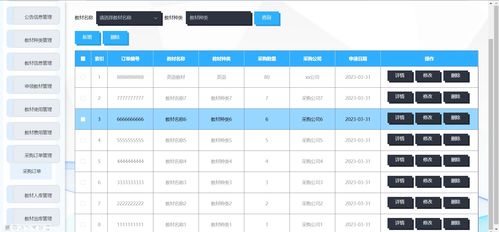 基于Python的高校教育教材采购出入库进销存储信息管理系统设计与实现